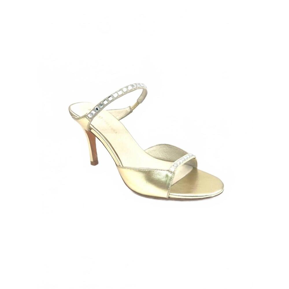 NEW KOKO + PALENKI women's cleo sandals in gold